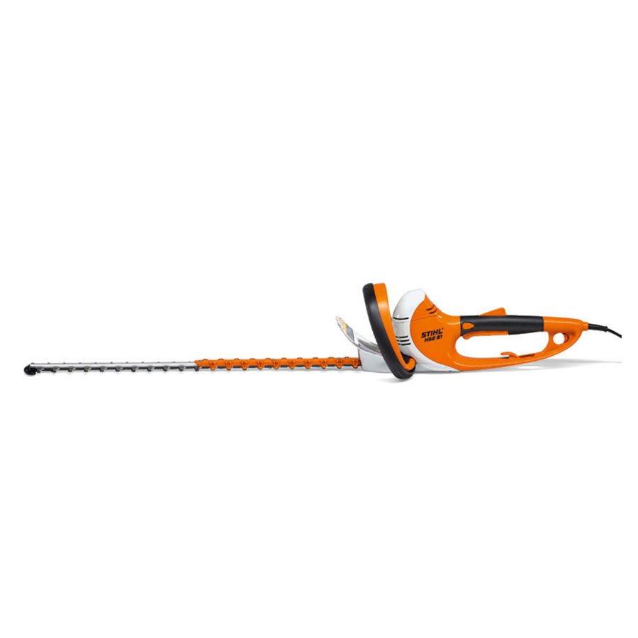 01 Stihl HSE 81 electric hedge trimmer